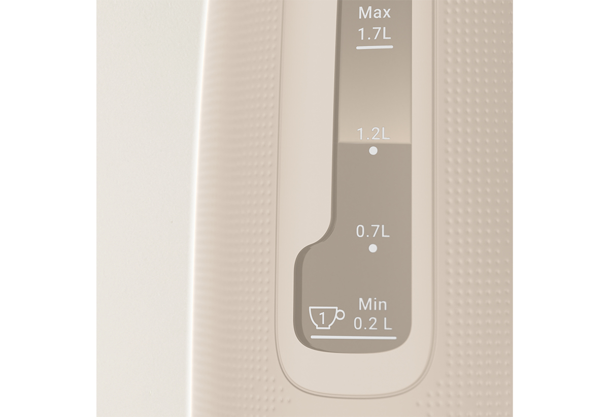 Απεικονίζονται οι ενδείξεις του βραστήρα.